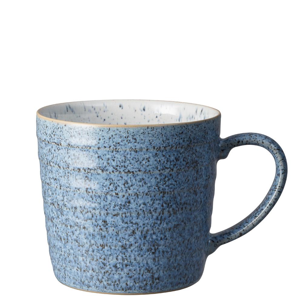 Denby Studio Blue Flint/Cobalt Ridged Mug